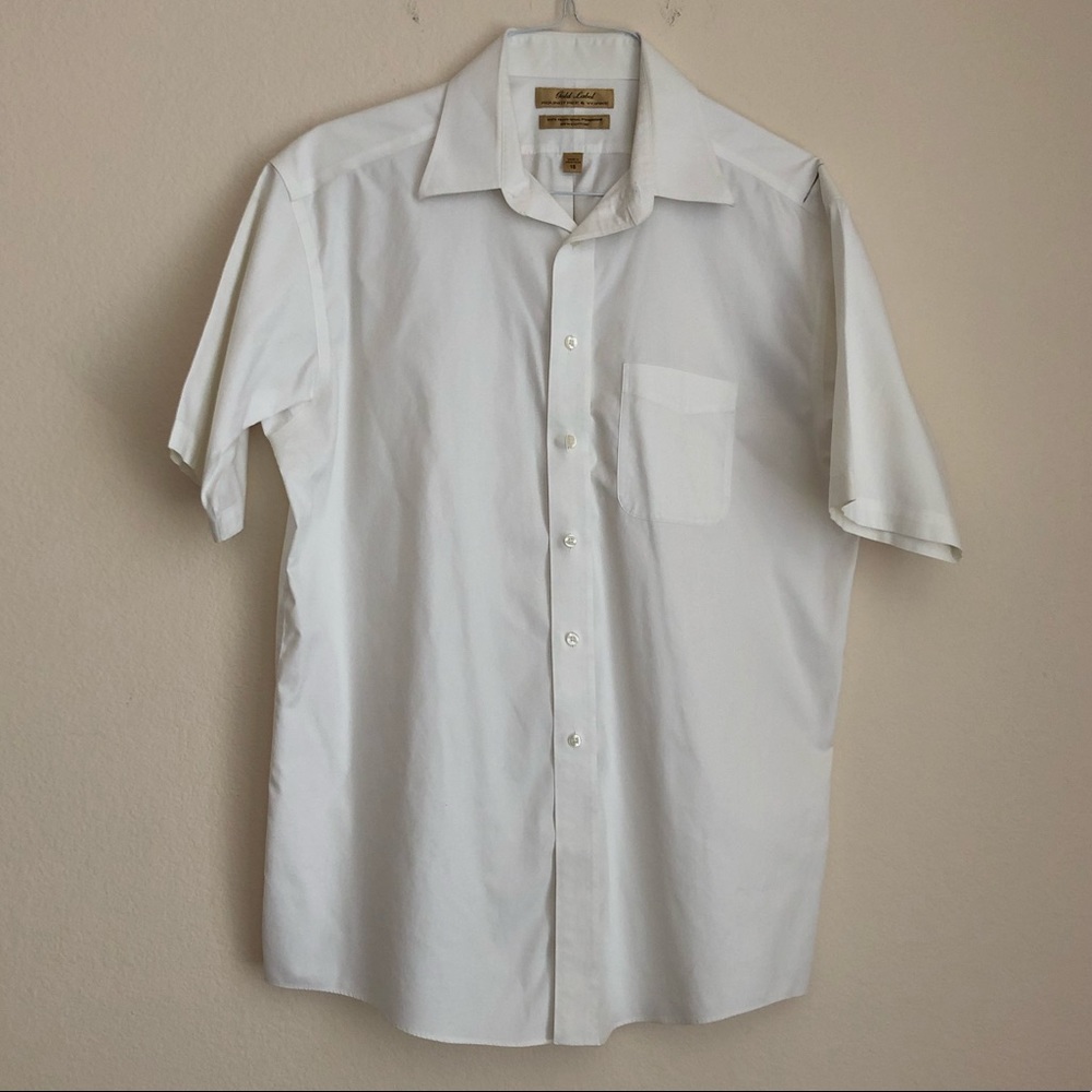 Roundtree & Yorke No-Iron Point Collar Shirt (A)